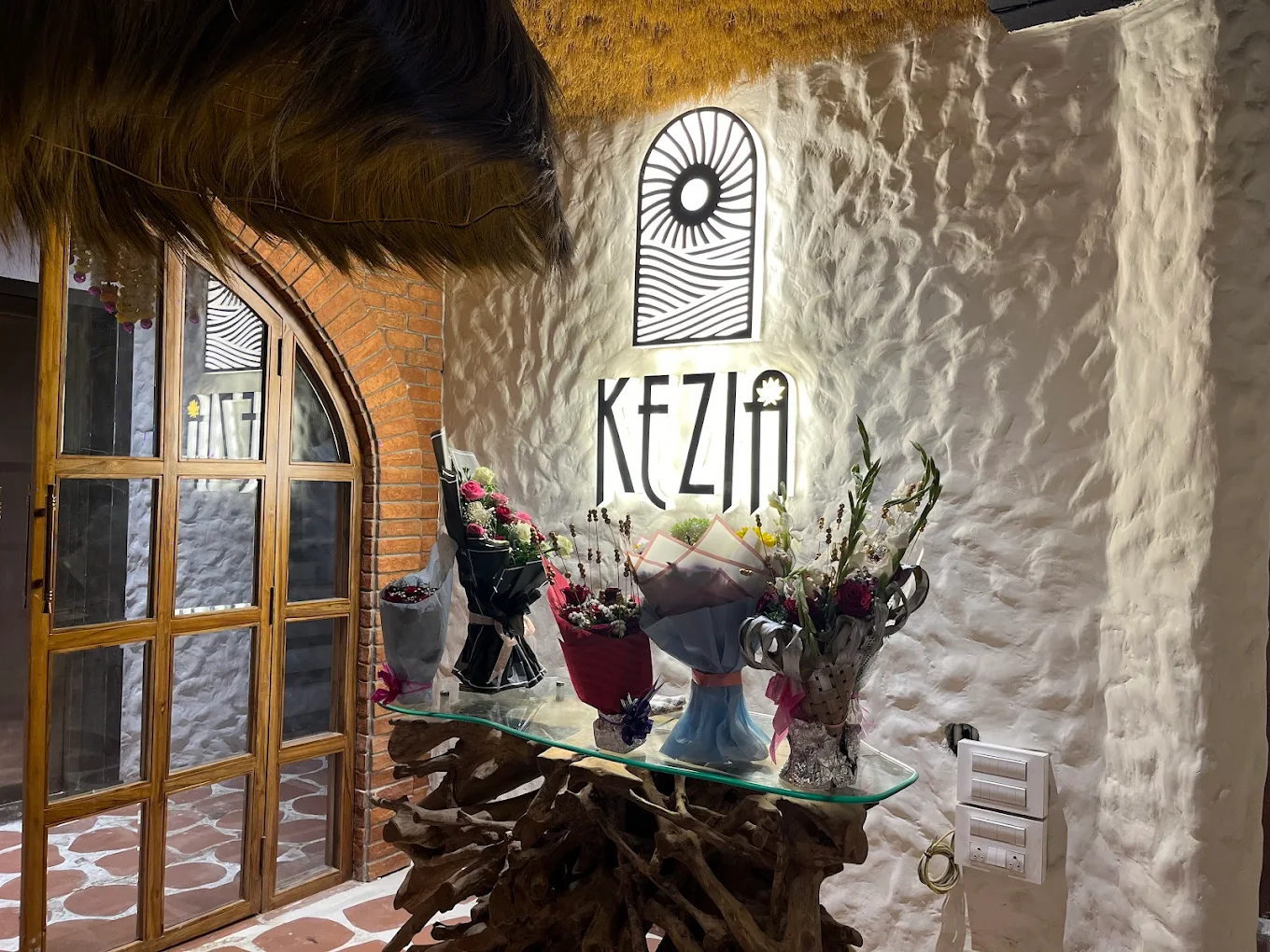 Kezia Rooftop Seating Area